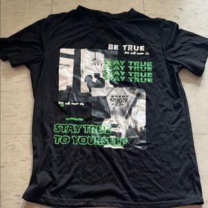 Black Graphic T-Shirt